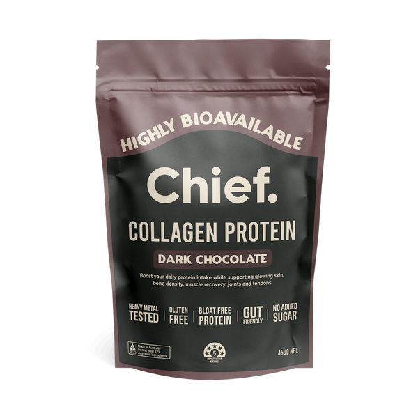 Chief Nutrition Grass-fed Collagen Protein Powder 450 g, 30 Servings